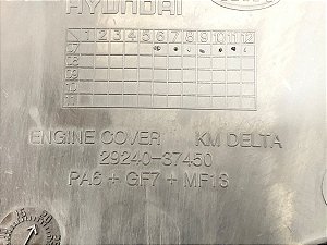 Tampa Capa Motor Hyundai Tucson V6 2007 A 2011 Py1