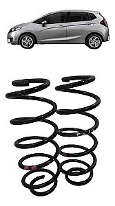 Par Molas Gnv Honda Fit / City 2009 A 2018 / Traseira