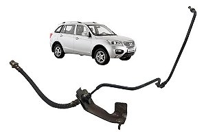 Cano Mangueira Flexível Freio Traseiro Esquerdo Lifan X60