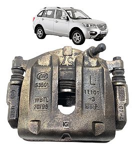 Pinça Freio Dianteira Esquerda Lifan X60 2013 2014 2015 2016
