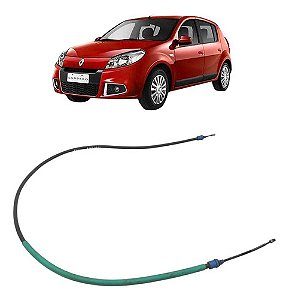 Cabo Traseiro Freio De Mão Esquerdo Sandero 2007 Até 2013