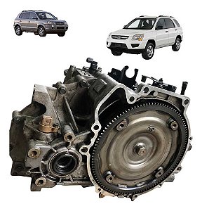 Caixa Cambio Marcha Automatica Tucson Sportage 2.0 2007 A 10 Prata