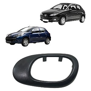Moldura Maçaneta Lado Direito Peugeot 206 207 2008 2009 2010