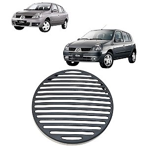 Tampa Auto Falante Cinza Escuro Porta Renault Clio 2001 A 12