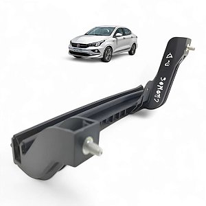 Guia Vidro Dianteiro Direito Fiat Argo Cronos 52045904 Origi Preto