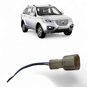 Conector Plug Macho Farol De Milha  Lifan X60 2012 A 2019