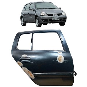 Porta Traseira Direita Renault Clio 2003 2004 2005 A 2010