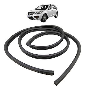 Borracha Guarnição Vidro Dianteiro Direito Lifan X60 12 A 19 Preto