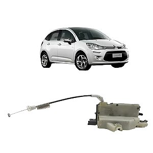 Fechadura Traseira Direita Citroen C3 2014 2015 A 2018