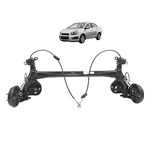 Eixo Traseiro Chevrolet Sonic 1.6 2012 2013 2014 Sedan