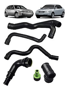 Kit Mangueira Respiro Óleo Audi A3 A4 A6 S6 Tt - 1.8 Turbo