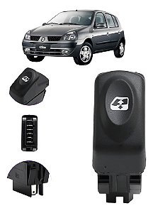 Botão Interruptor Vidro Elétrico 5 Pinos Clio Scenic 2002 13