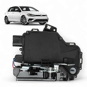 Fechadura Porta Dianteira Golf 1998 A 2013 Lado Esquerdo