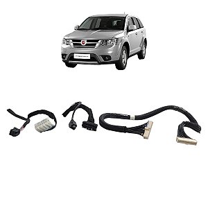 chicote conector plug central multimidia fiat freemont 2015