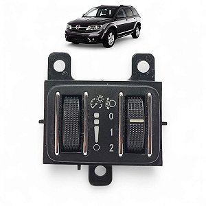 Botão Regulagem luz Farol Luz Painel Freemont 2012 a 2016