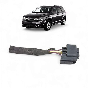 chicote conector plug Módulo Central Elétrica Fiat Freemont