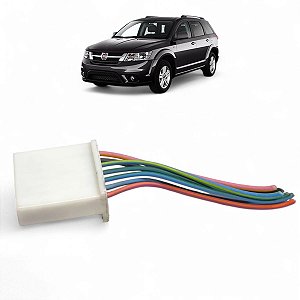 chicote conector plug retrovisor interno freemont 2012 a 16