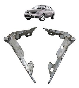 Par Dobradiça Capô Renault Clio 2000 2001 2002 2003 A 2012