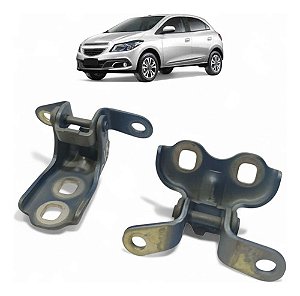 Par Dobradiça Porta Dianteira Esquerda Gm Onix 2015 A 2019