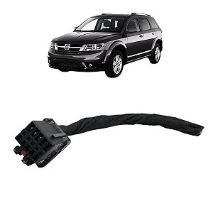 chicote conector plug Botão Regulagem luz Farol Freemont