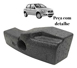 Absorvedor Parachoque Dianteiro Direito Palio 2007 A 2011 Preto