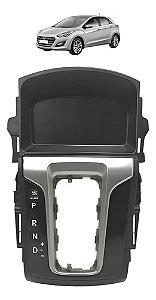 Acabamento Alavanca Marcha Hyundai I30 2015 2016 2017 A 2018 Preto Lisa