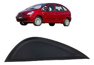 Acabamento Borracha Esquerda Painel Xsara Picasso 2002 A 12 Preto