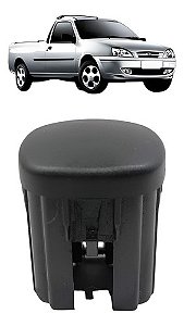 Acabamento Botão Falso Painel Ford Courier 2000 2001 A 2012 Preto