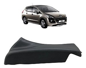 Acabamento Encosto Esquerdo Banco Traseiro 3008 2011 À 2014 Preto