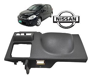Acabamento Inferior Painel Nissan Tiida 2008 A 2013 Preto