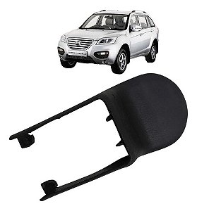 Acabamento Tampa Trilho Banco Esquerdo Lifan X60 2012 A 2018 Preto