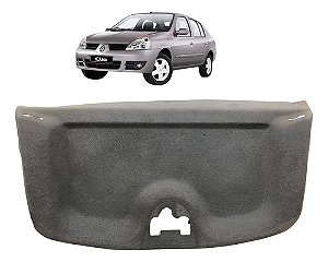 Acabamento Tampão Traseiro Renault Clio Sedan 2003 2004 2005 Cinza