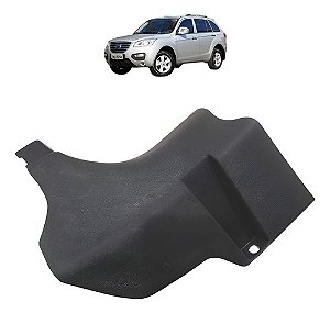 Acabemento Soleira Dianteira Esquerda Lifan X60 2012 A 2018 Cinza