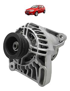Alternador 70a Palio Siena Uno 1.0 Fire Sem Ar 2001 A 2007