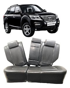 Banco Assento Traseiro Lifan X60 2013 2014 2015 2016 2017 Preto