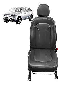 Banco Couro Dianteiro Direito Lifan X60 2013 2014 2015 2016 Preto