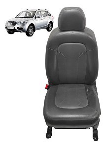 Banco Couro Dianteiro Esquerdo Lifan X60 2013 2014 2015 2016 Preto