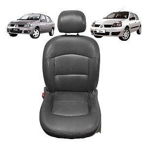 Banco Dianteiro Esquerdo Clio Hatch Clio Sedan 2005 2006 007 Preto