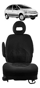 Banco Dianteiro Motorista Citroen Xsara Picasso 2007 A 2012 Cinza