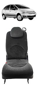 Banco Traseiro Esquerdo Citroen Xsara Picasso 2007a2012 Orig Cinza