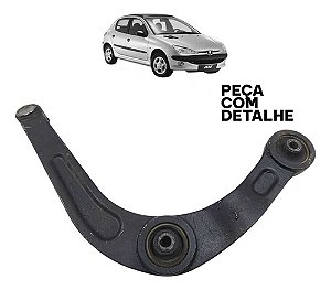 Bandeja Balança Dianteira Esquerda Peugeot 206 2000 A 2008