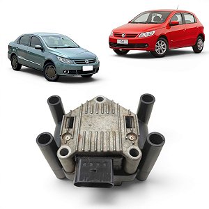 Bobina Ignição VW Gol Voyage Saveiro 1.0 1.6 G5 G6 2009 A 16