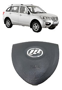 Bolsa Airbag Volante Lifan X60 2012 2013 2014 2015 A 2019 Preto