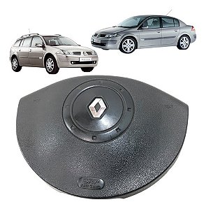 Bolsa Do Volanta Airbag Renault Megane 2006 A 2011 Preto