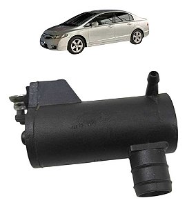 Bomba Esguicho Limpador Parabrisa Honda New Civic 2007 A 12