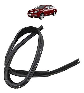 Borracha Guarnição Porta Dianteira Esquerda Grand Siena 2012