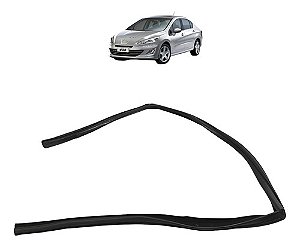 Borracha Guarnição Vidro Dianteira Esquerda Peugeot 408 2012 Preto