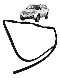 Borracha Guarnição Vidro Traseiro Esquerdo Lifan X60 12 A 19 Preto