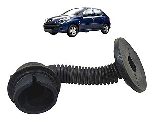 Borracha Passa Fio Porta Direita Peugeot 206 207 2 Portas Preto