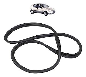 Borracha Vedaçao Porta Traseira Direita Fiat Palio 1998 1999